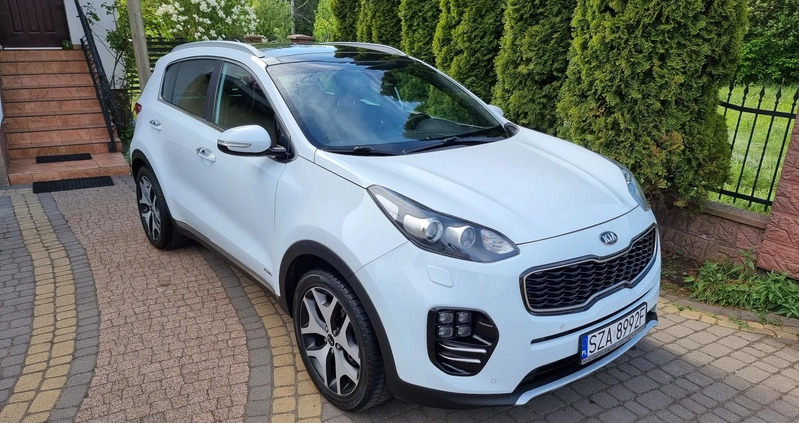 Kia Sportage cena 77900 przebieg: 165600, rok produkcji 2016 z Szczekociny małe 781